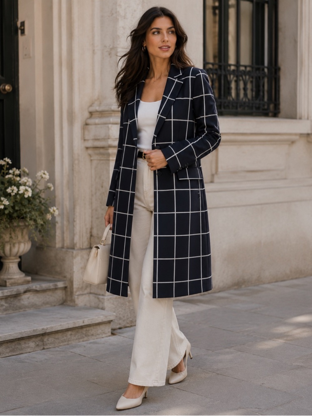 Novelti Long Blazer Sweater